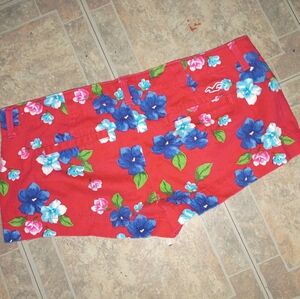 90s Y2K Hollister Short Shorts Daisy Dukes 3 26 Womens HCO Floral Vintage